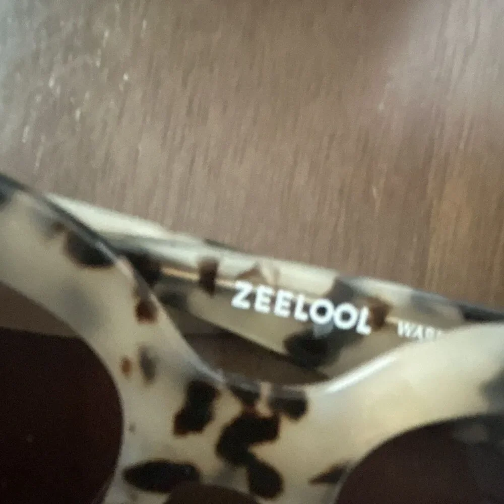ZEELOOL WA95363T-01 Women's Oversized Square Tortoiseshell Brown Frame only